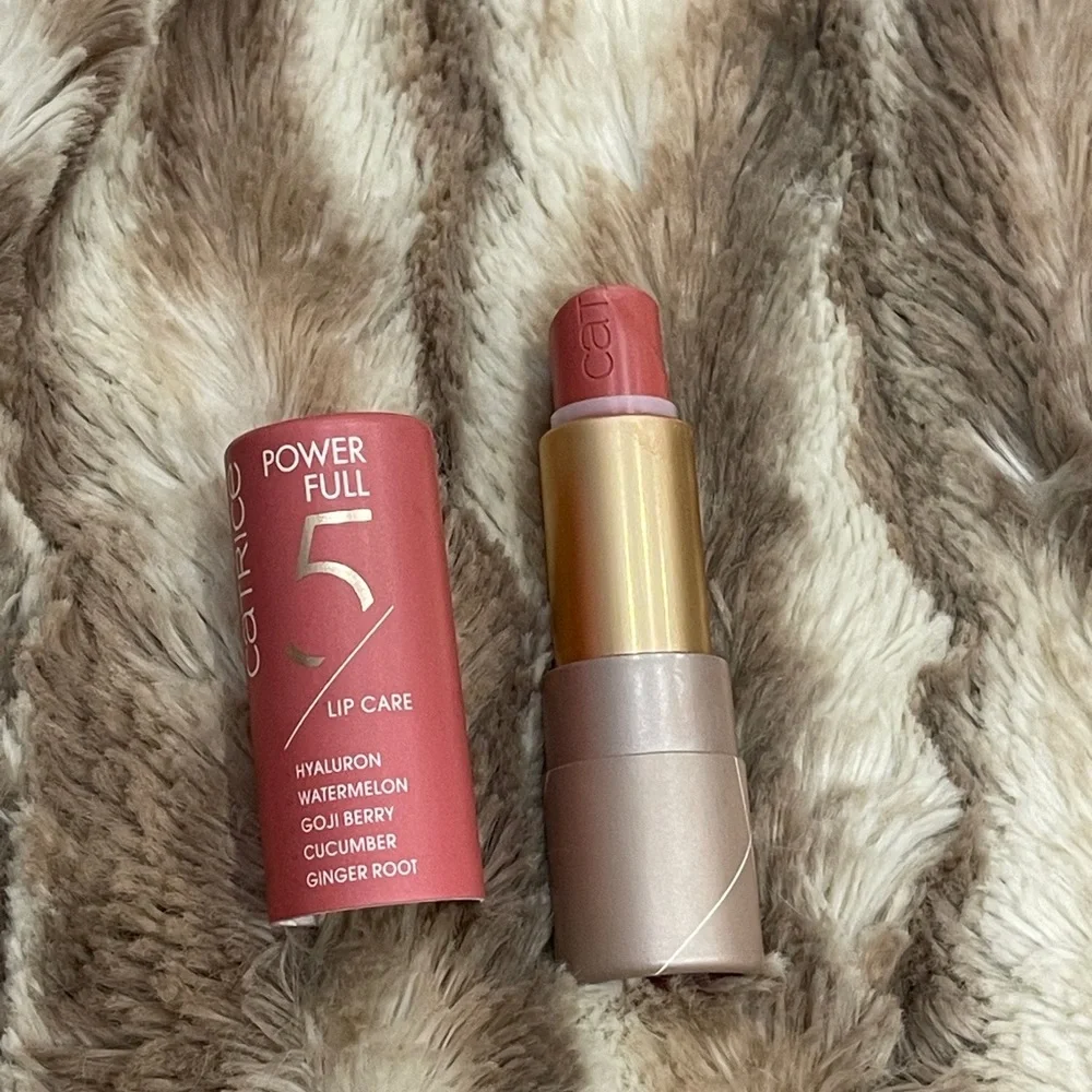 Catrice Power Full 5 Lip Care Balm Lipstick in 020 Sparkling Guave Guava
